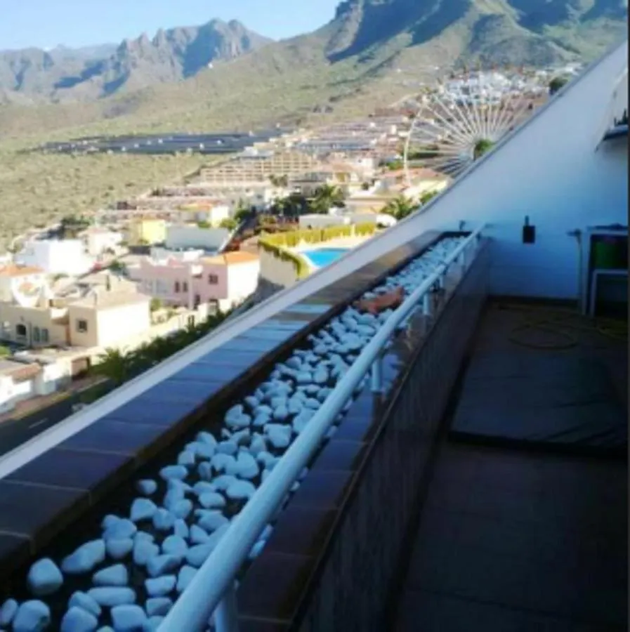 Sea View Oasis: Modern Costa Adeje Apartment with Pool